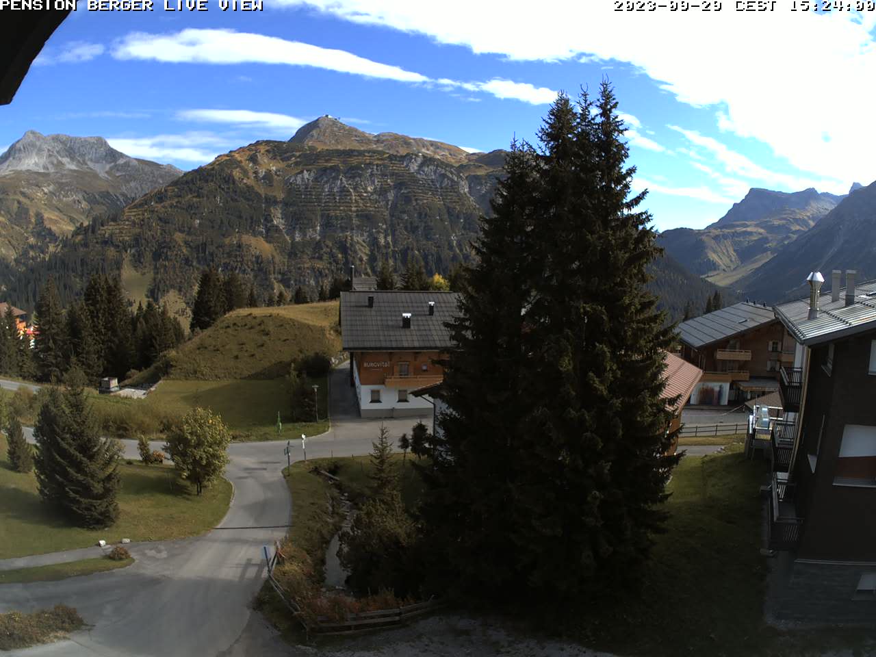 Lech am Arlberg, Pension Berger / Österreich